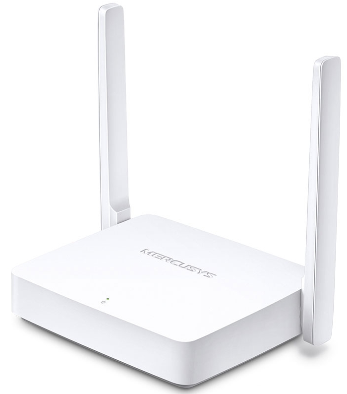 

Роутер Mercusys MW301R N300, WAN 10/100 Мбит/с, 2*LAN 10/100 Мбит/с, 2 фиксированные антенны 5 дБи, MW301R