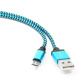 фото Кабель интерфейсный USB 2.0 Cablexpert CC-mUSB2bl1m в Уфе