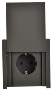 фото Розетка с заземлением IEK FP-R16-16-1-44-K03