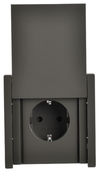 Изображение товара Розетка с заземлением IEK FP-R16-16-1-44-K03 IP44 защитой для влажных помещений
