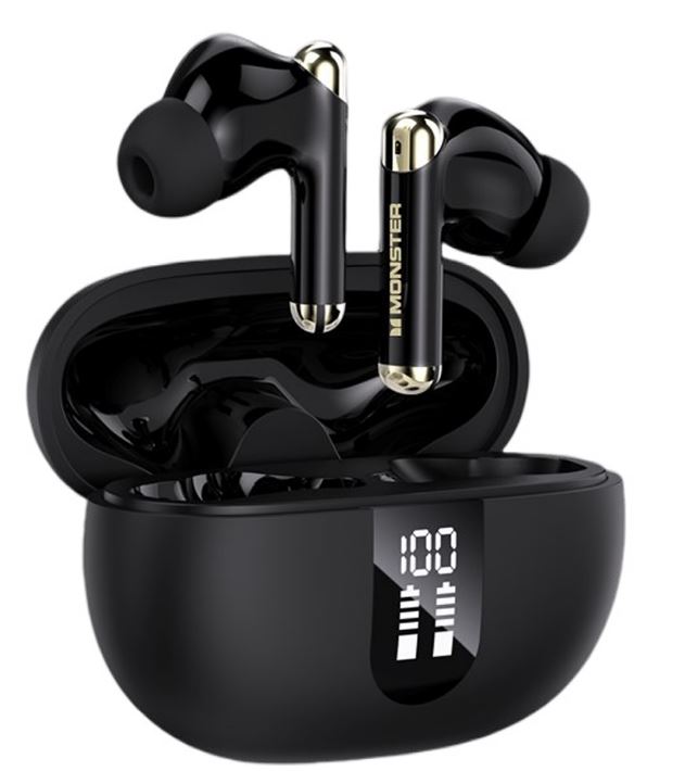 

Наушники беспроводные Monster N-lite 211 (MH22229) 137274-00 TWS, чёрные, N-lite 211 (MH22229)