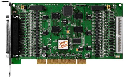 

Плата ICP DAS PISO-P32A32U CR 32-channel isolated digital input, 32-ch. open-collector output board, PISO-P32A32U CR