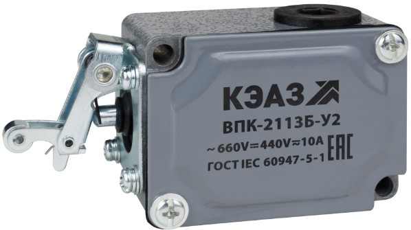 Изображение товара Выключатель путевой КЭАЗ 332864