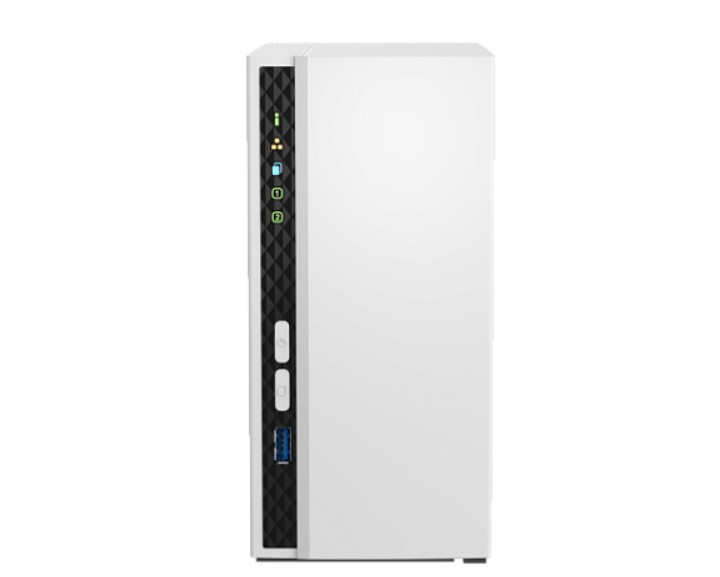 

Сетевой накопитель QNAP TS-233 RAID, 2 отсека 3,5"/2,5". ARM 2.0 ГГц, 2GB, TS-233