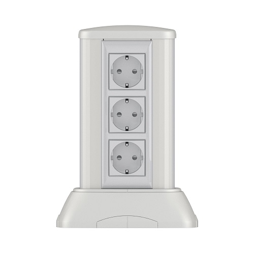 

Мини-колонна DKC 19521 алюминиевая, 0.25м, серый металлик, "In-liner Aero", 19521