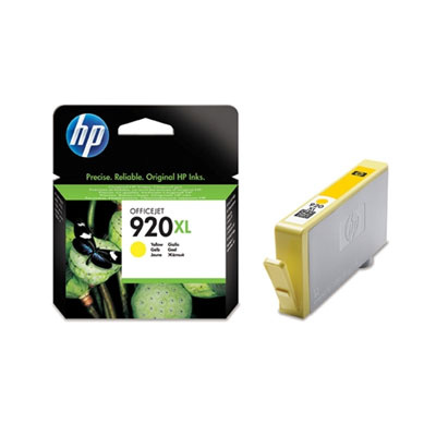 Изображение товара Картридж HP 920XL Желтый для струйных принтеров HP