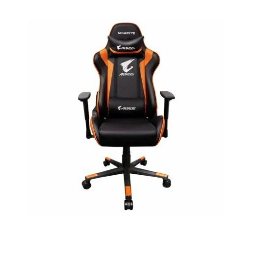 

Кресло игровое GIGABYTE AGC300 G.CHAIR B+ORG/PU SPONGE, AGC300