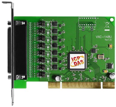 

Плата ICP DAS VXC-148U Universal PCI, Serial Communication card with 8 RS-422/485 ports (RoHS)Includes one CA-PC62M D-Sub connector., VXC-148U