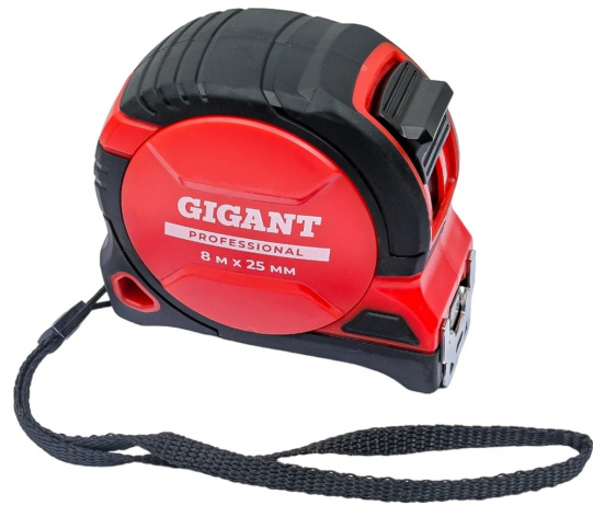 Изображение товара Рулетка Gigant GPGW-12 8 метров строительная магнитная для измерений