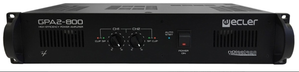 Изображение товара Усилитель мощности Ecler GPA2-800 2-канальный для профессиональных систем