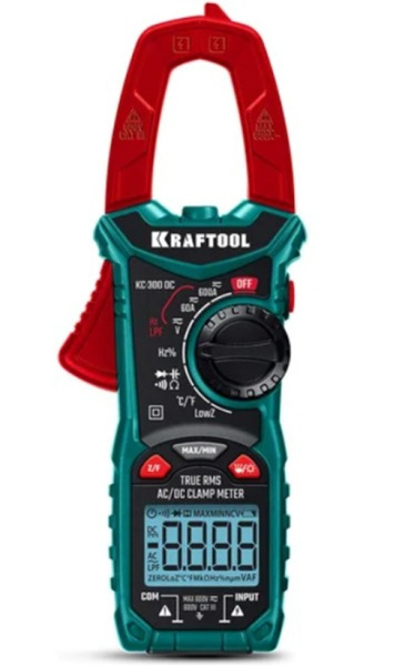 Изображение товара Kraftool KC 300DC Токовые клещи цифровые профессиональные