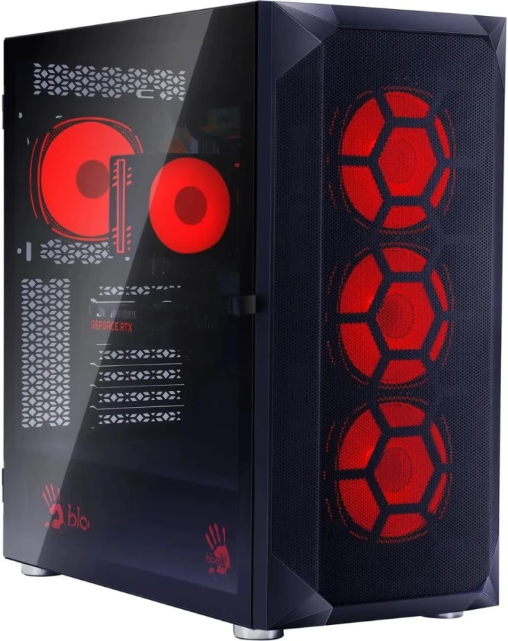 

Компьютер Bloody RB65C2 2111350 Ryzen 5 7500F/32GB/1TB SSD/Radeon RX 7700 XT 12GB/WiFi/BT/Win11Home/black, RB65C2