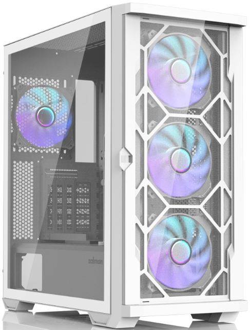 

Корпус ATX Zalman Z10 DUO White white, без БП, окно, 2*USB3.0, USB 3.1 Type-C, audio, Z10 DUO White