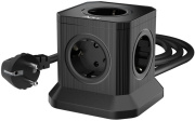 фото Сетевой фильтр  AGNI TP-VE4U5E-3m-black