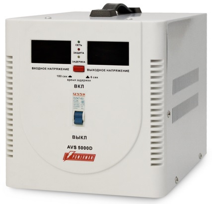 Изображение товара Стабилизатор Powerman POWERMAN AVS 5000D для бытовых и промышленнх приборов