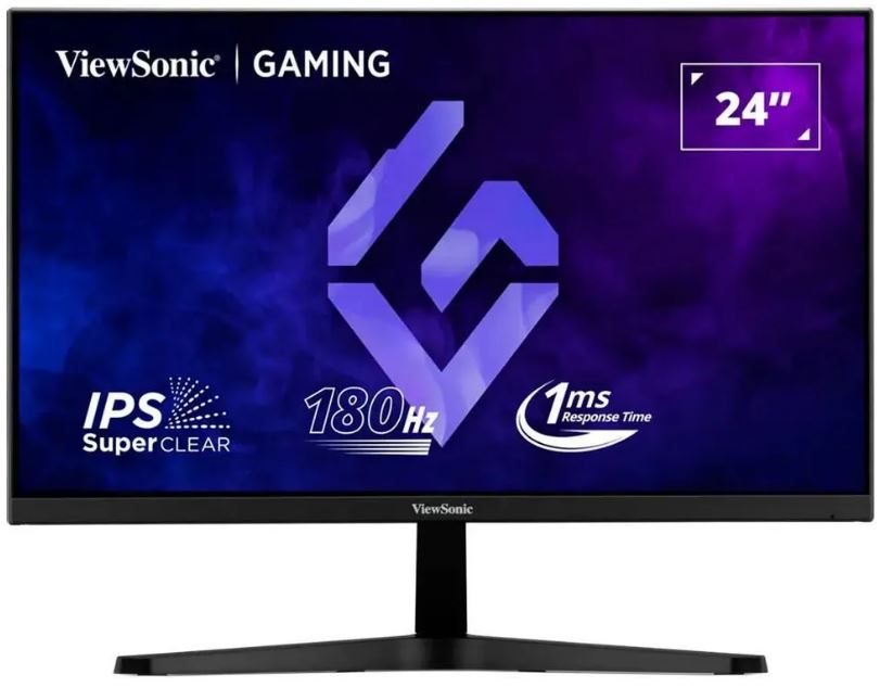 

Монитор 23,8" Viewsonic VX24G1-HD 1920*1080, IPS, 16:9, 300cd, 178гр/178гр, G-Sync, HDMI, DP, 180Hz, VX24G1-HD