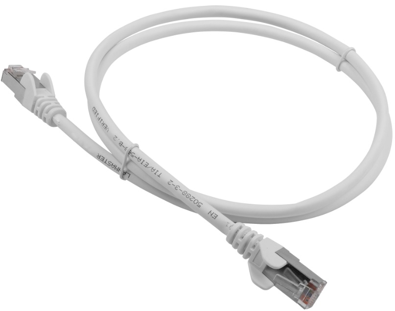 фото Кабель патч-корд F/UTP 5e кат. 15м.  Lanmaster LAN-PC45/S5E-15-GY