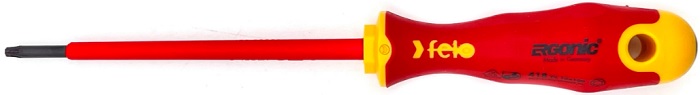 

Отвертка диэлектрическая Felo 41810390 Ergonic TX10х100, 41810390