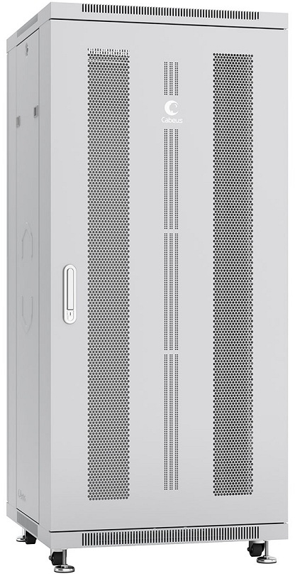 

Шкаф напольный 19", 27U Cabeus ND-05C-27U60/60 600x600x1388mm (ШхГхВ) передняя и задняя перфорированные двери, ручка с замком, цвет серый (RAL 7035), ND-05C-27U60/60
