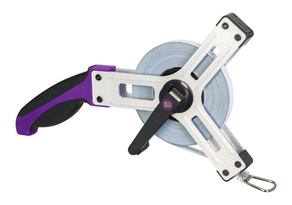 Изображение товара Геодезическая рулетка Ermenrich Reel SX50 50 метров прочная алюминиевая сталь