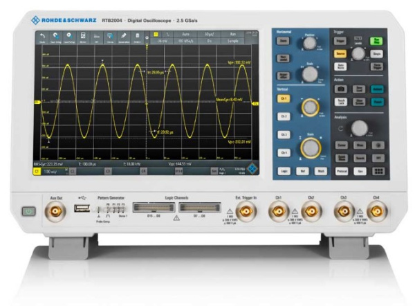 Изображение товара Цифровой осциллограф Rohde Schwarz RTB2004 для профессиональных измерений