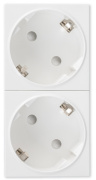 фото Розетка Filum FL-PWS-2P-WH/3