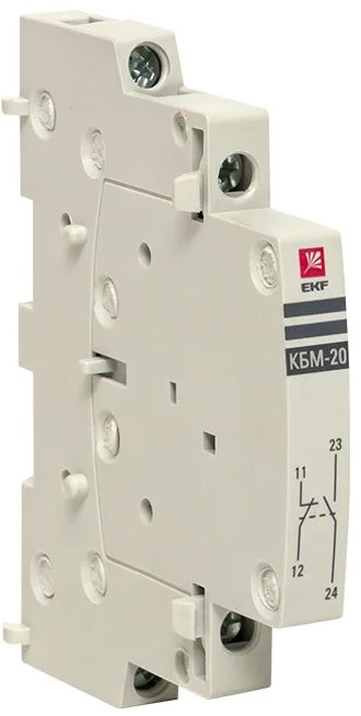 

Контакт дополнительный боковой EKF km-cs-20 КБМ-20 2NO для КМ, km-cs-20