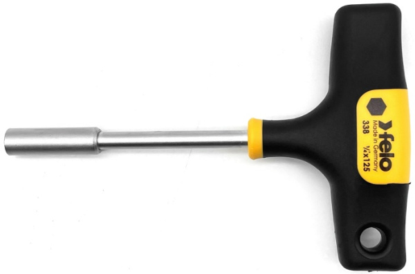 Изображение товара Профессиональный Т-образный ключ Felo 33812560 с рукояткой SoftGrip