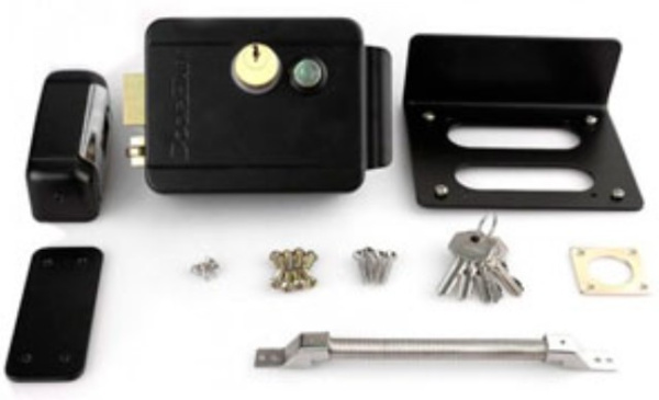 Изображение товара Комплект электромеханического замка DoorHan DH-LOCK-60-KIT для труб 60 мм