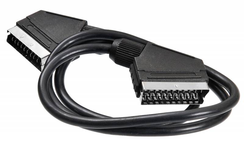 

Кабель аудио Buro BSC001-B-1 SCART (m)/SCART (m), 1м. черный, BSC001-B-1