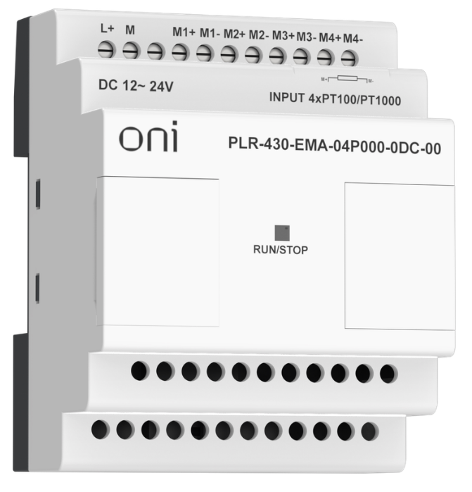 

Модуль расширения ONI PLR-430-EMA-04P000-0DC-00 ПЛК 430 входов выходов 4 входа Pt100/Pt1000 24В DC, PLR-430-EMA-04P000-0DC-00