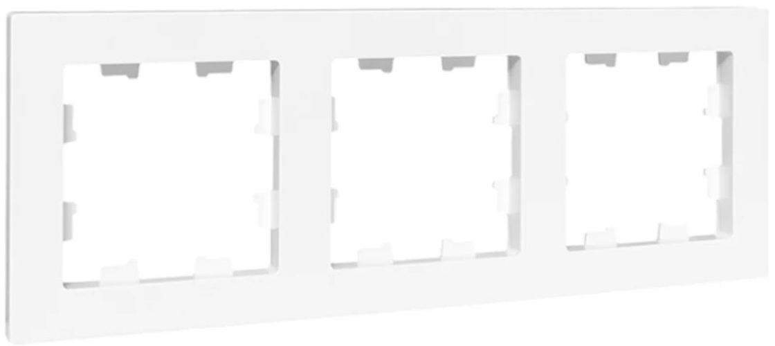 

Рамка тройная EKF UP1-FPW-03 белая, пластик Эпика, UP1-FPW-03