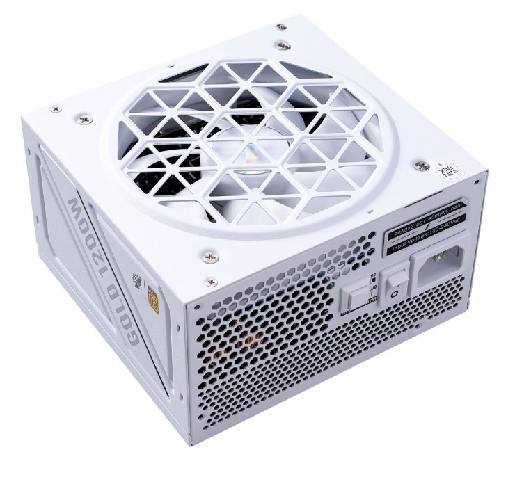 

Блок питания ATX 1STPLAYER NGDP GOLD HA-1200BA4-WH 1200W, 80+ Gold, 12VHPWR, full modular, NGDP GOLD