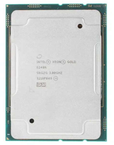 

Процессор Intel Xeon Gold 6248R CD8069504449401 Cascade Lake 24C/48T 3.0-4.0 GHz (FCLGA3647, 35.75 MB, 14 nm, 205 W), Xeon Gold 6248R