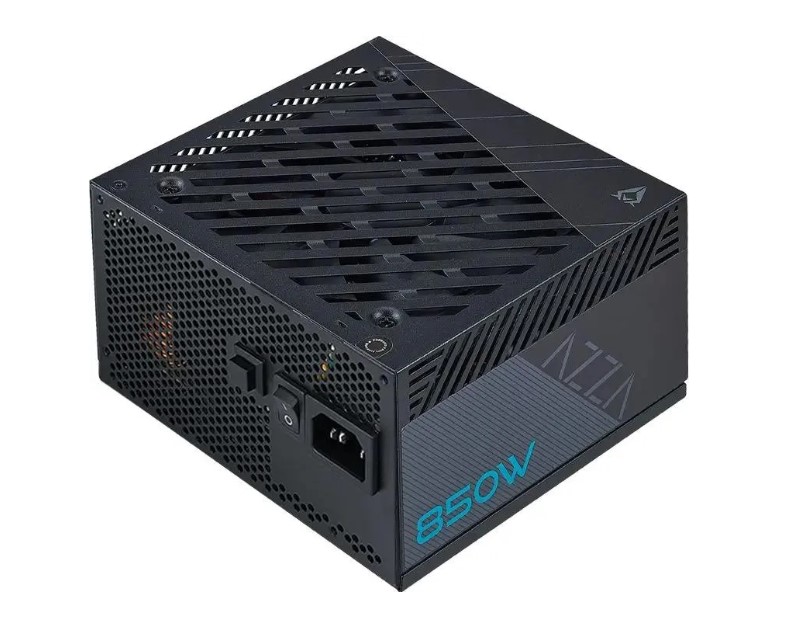 

Блок питания ATX Azza PSAZ-850GM 850W, 80+ Gold, 12VHPWR, full modular, PSAZ-850GM