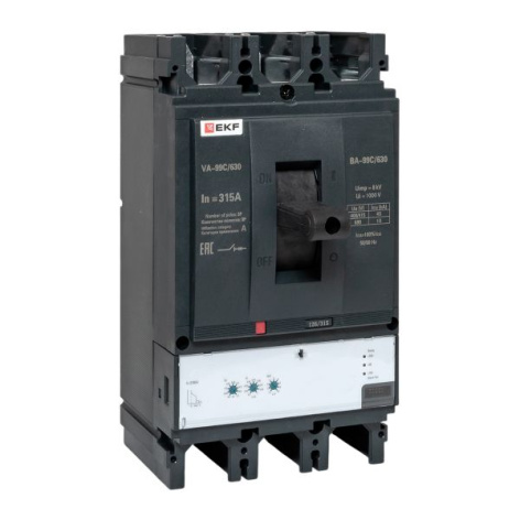 Изображение товара Автоматический выключатель EKF mccb99c-630-315 в литом корпусе