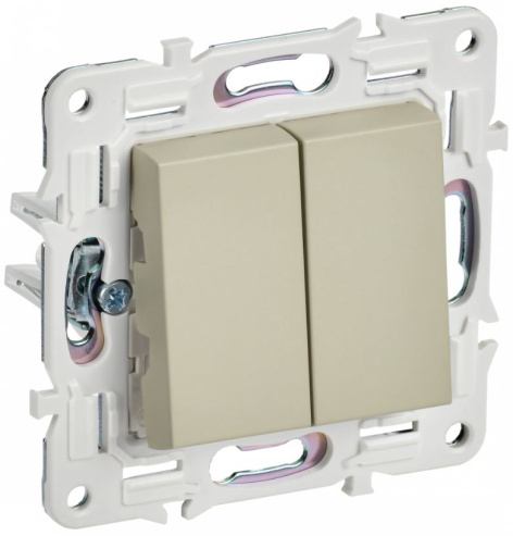 фото Переключатель двухклавишный  IEK SK-V23-0-10-K10 в Красноярске