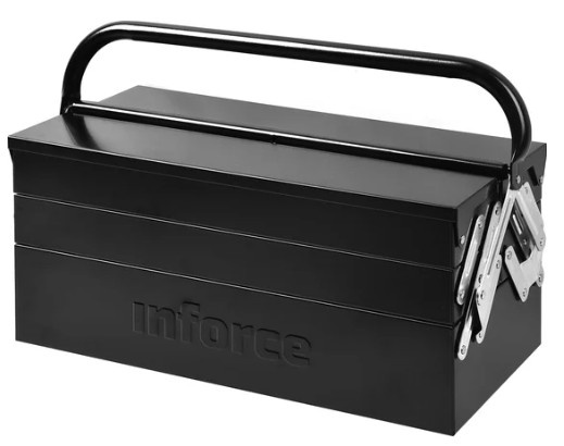 Изображение товара Ящик для инструментов Inforce 06-20-07 металлический с длинной рукоятью