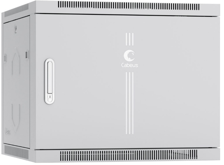 

Шкаф настенный 19", 9U Cabeus SH-05F-9U60/60m 600x600x501mm (ШхГхВ) дверь металл, SH-05F-9U60/60m