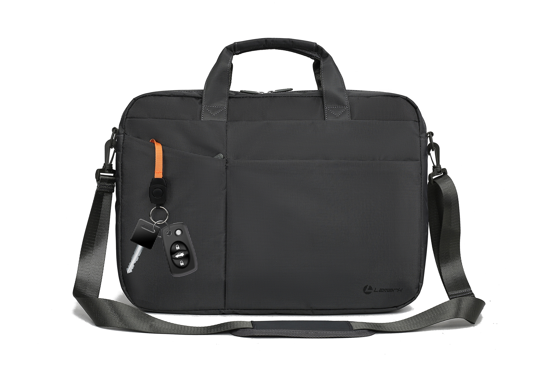 

Сумка для ноутбука Lamark L247 Dark Grey 17.3", полиэстер, темно-серая, L247 Dark Grey