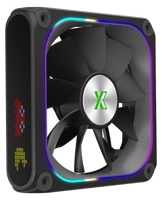 

Вентилятор для корпуса Xastra FZ120B ARGB FZ120-1BA-CRX-GL черный, 120mm, 0-2000rpm, 33.9dBa BOX, FZ120B ARGB