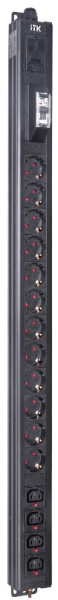 фото Блок розеток  ITK BS-PV12-12D-04C13-11 в Омске