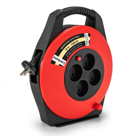 Изображение товара Удлинитель Exegate ECS-10-2-10 с 4 розетками 10м IP20