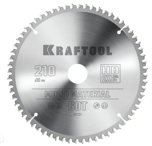 Изображение товара Диск пильный Kraftool Multi material