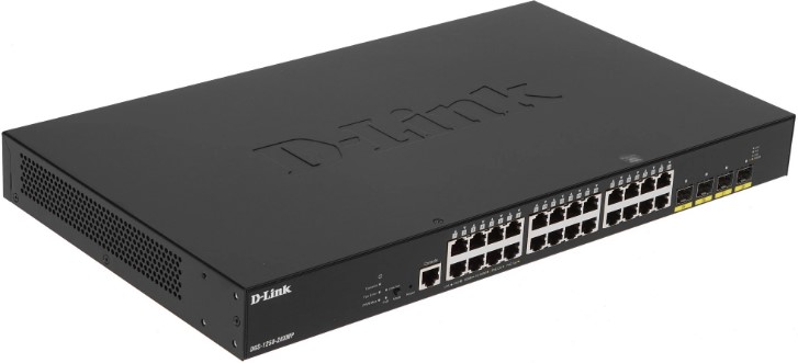 

Коммутатор PoE D-link DGS-1250-28XMP/RU/A1A 24x10/100/1000Base-T PoE (PoE бюджет 370Вт), 4x10GBase-X SFP+, L3, DGS-1250-28XMP/RU/A1A