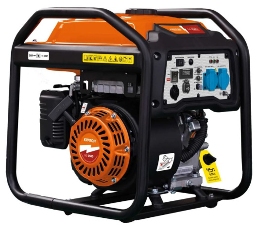 Изображение товара Генератор бензиновый Кратон GG-3500i - инвертор, 3, 5 кВт