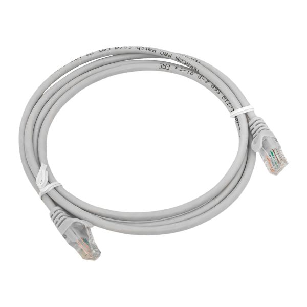 

Кабель патч-корд EKF TRP-5EUTP-PVC-1.5M-GY TERACOM PRO Cat.5E неэкран. UTP PVC серый (1,5м), TRP-5EUTP-PVC-1.5M-GY