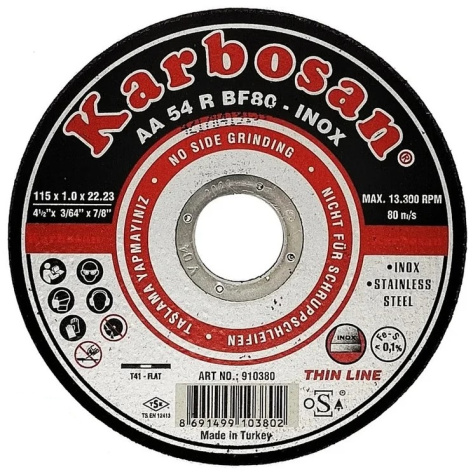 Изображение товара Диск отрезной ООО САМ KAR-910380-3