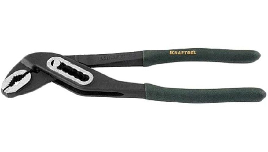 

Клещи переставные Kraftool Expert 22359-32 Kraftool CrV, коробчатый шарнир, захват до 48мм./1 1/2", 300мм., Expert