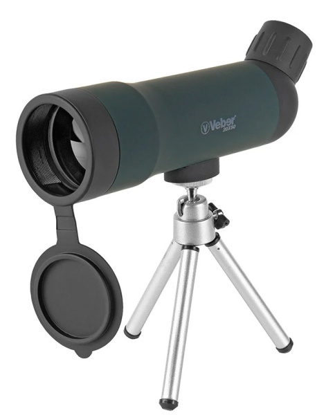 Изображение товара Зрительная труба Veber 25963 20 крат 50 мм BK-7 влагостойкая